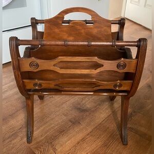 Antique Magazine Rack